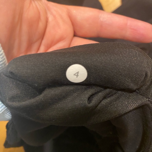 Lululemon Athletica Midnight Black Leggings Size 4 - Picture 6 of 10